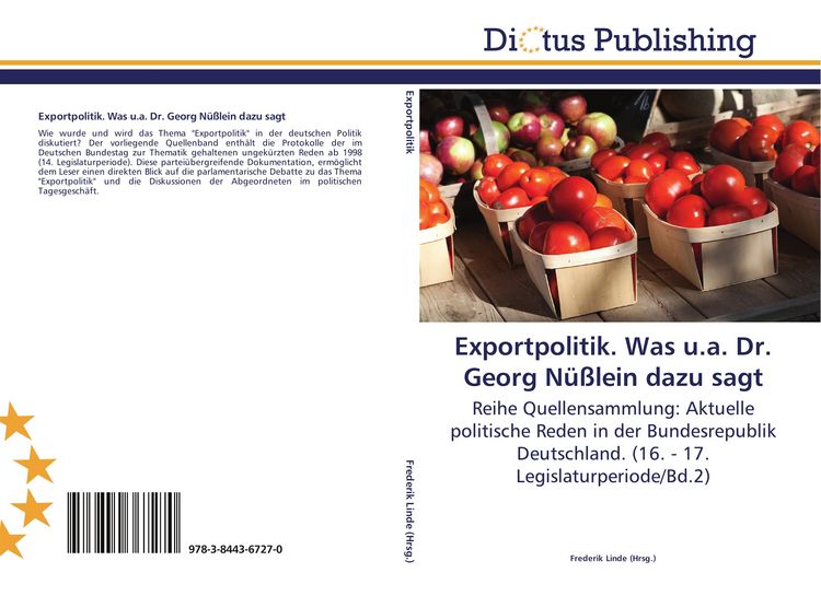 Produktbild: Exportpolitik. Was u.a. Dr. Georg N&uuml;&szlig;lein dazu sagt