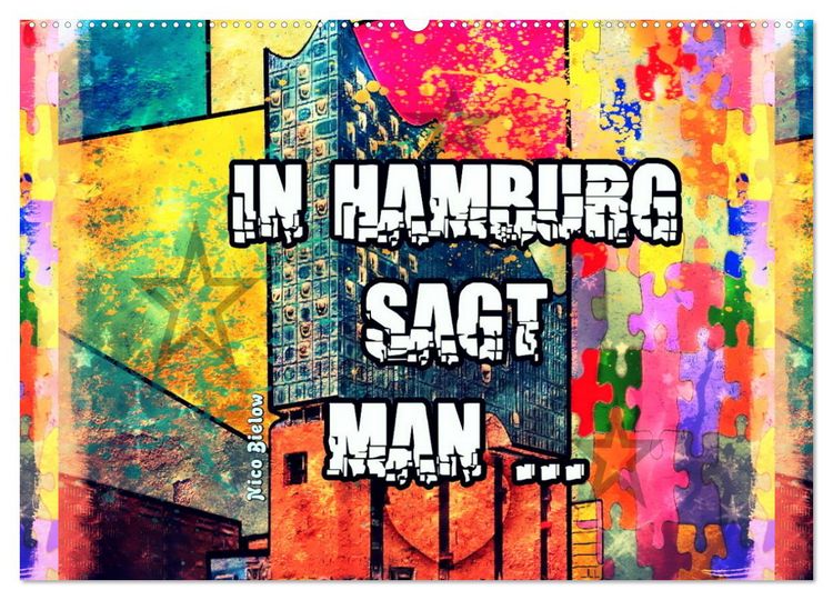 Produktbild: In Hamburg sagt man ... (Wandkalender 2026 DIN A2 quer), CALVENDO Monatskalender