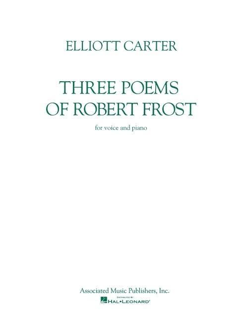 Produktbild: 3 Poems Of Robert Frost
