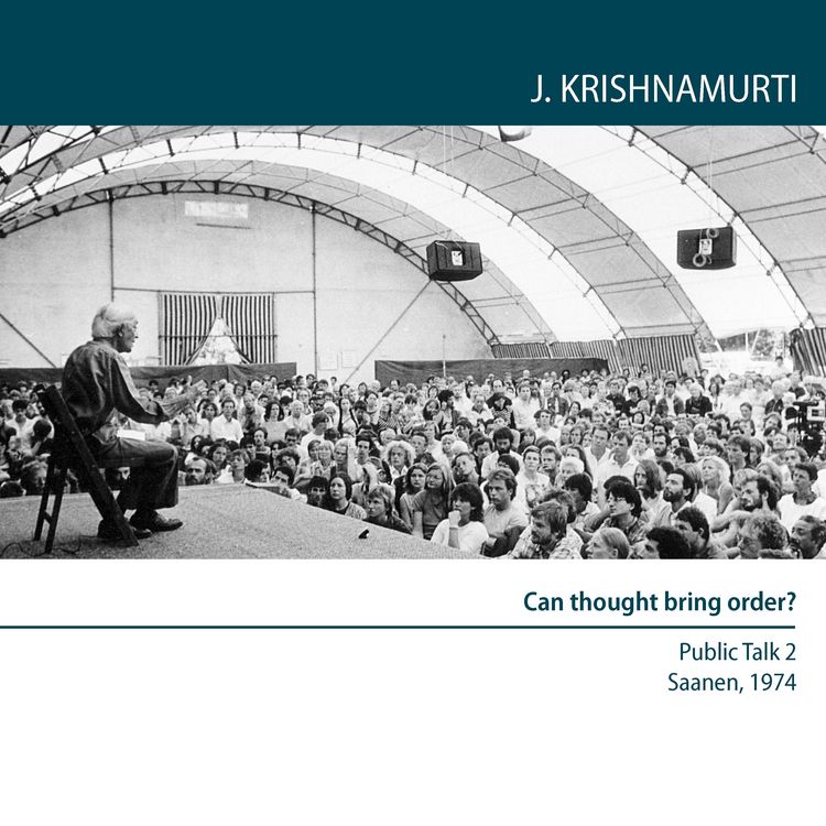 Produktbild: Can thought bring order?