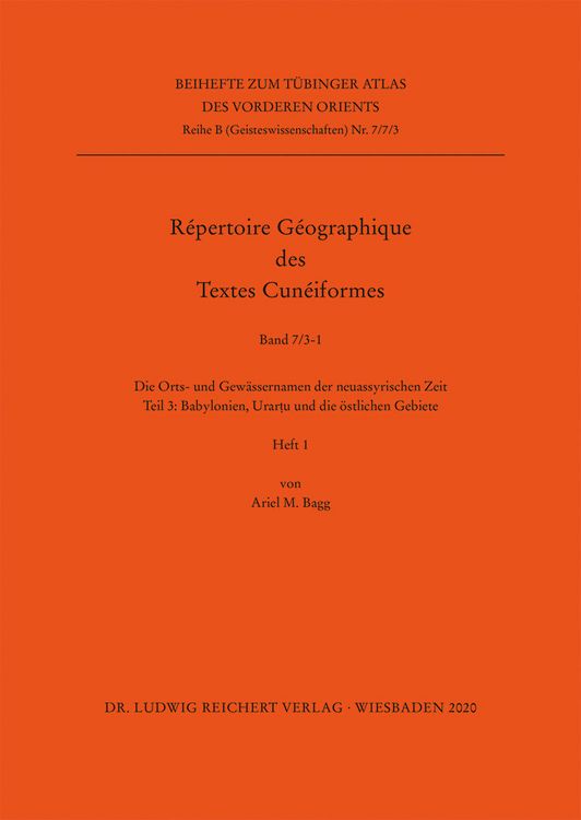 Produktbild: Die Orts- und Gew&auml;ssernamen der neuassyrischen Zeit