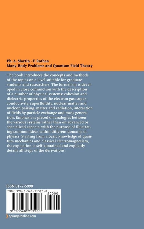 Produktbild: Many-Body Problems and Quantum Field Theory