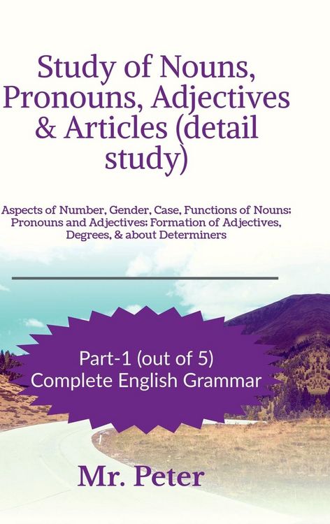 Produktbild: Study of Nouns, Pronouns, Adjectives & Articles (detail study)