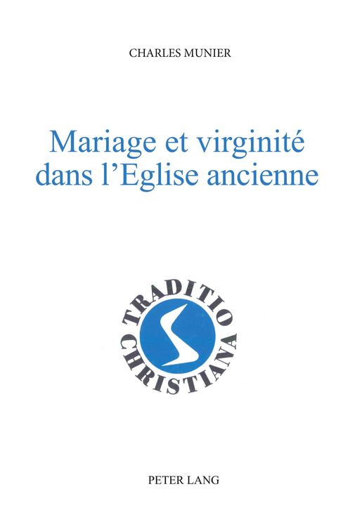 Produktbild: Mariage et virginit&eacute; dans l'Eglise ancienne