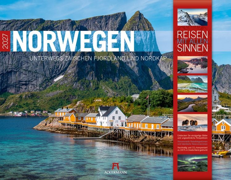 Produktbild: Norwegen Kalender 2027 | Unterwegs zwischen Fjordland und Nordkap