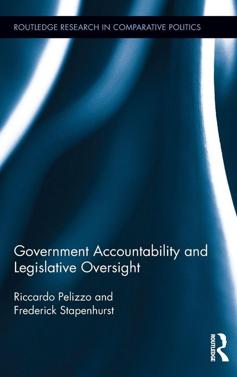 Produktbild: Government Accountability and Legislative Oversight