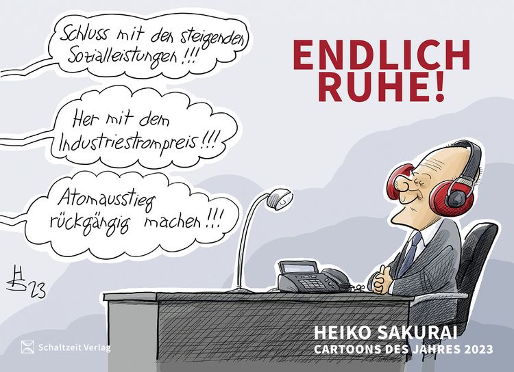 Produktbild: Endlich Ruhe! - Sakurai Cartoons des Jahres 2023