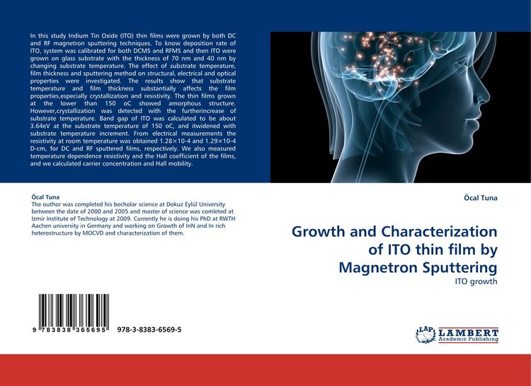 Produktbild: Growth and Characterization of ITO thin film by Magnetron Sputtering