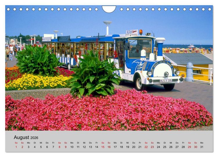 Produktbild: Travem&uuml;nde maritim (Wandkalender 2026 DIN A4 quer), CALVENDO Monatskalender