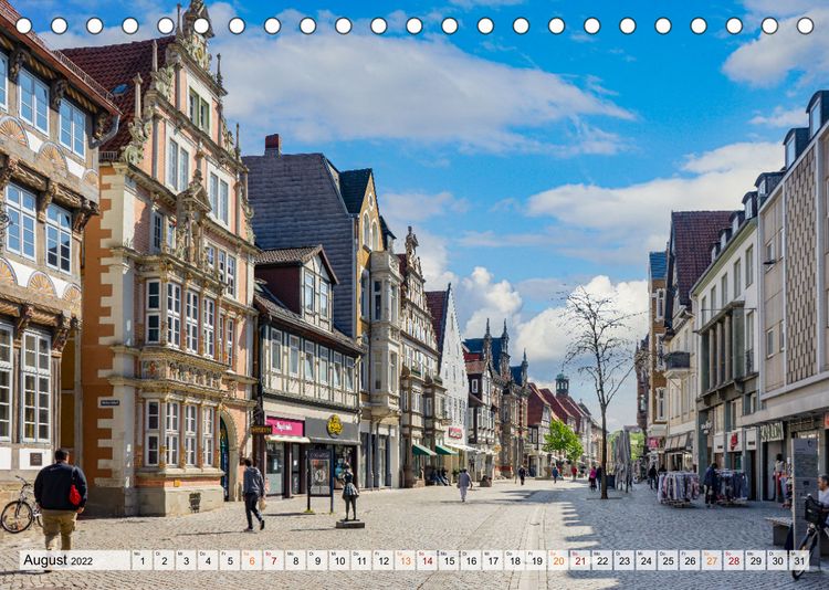 Produktbild: Hameln Stadtansichten (Tischkalender 2022 DIN A5 quer)