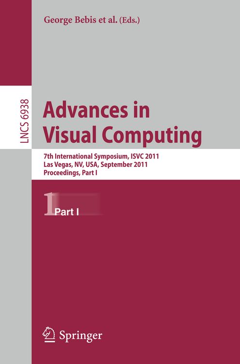 Produktbild: Advances in Visual Computing