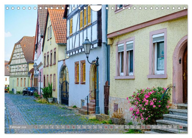 Produktbild: Ein Blick auf Hanau-Steinheim (Wandkalender 2026 DIN A4 quer), CALVENDO Monatskalender