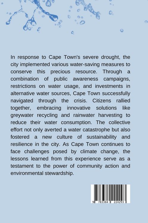 Produktbild: Cape Town's Drought: Saving Water Works