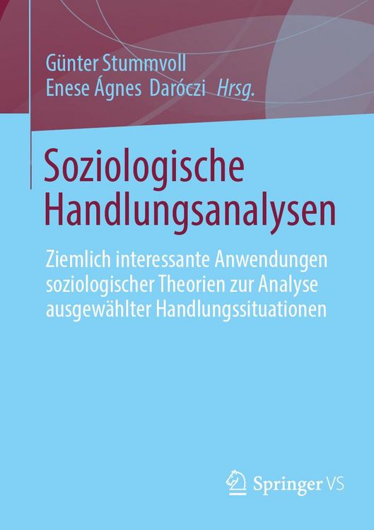 Produktbild: Soziologische Handlungsanalysen