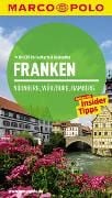 Produktbild: MARCO POLO Reisef&uuml;hrer Franken, N&uuml;rnberg, W&uuml;rzburg, Bamberg