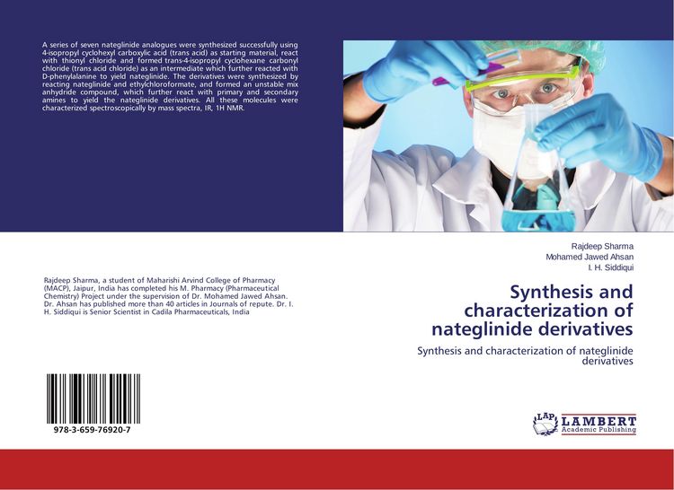 Produktbild: Synthesis and characterization of nateglinide derivatives
