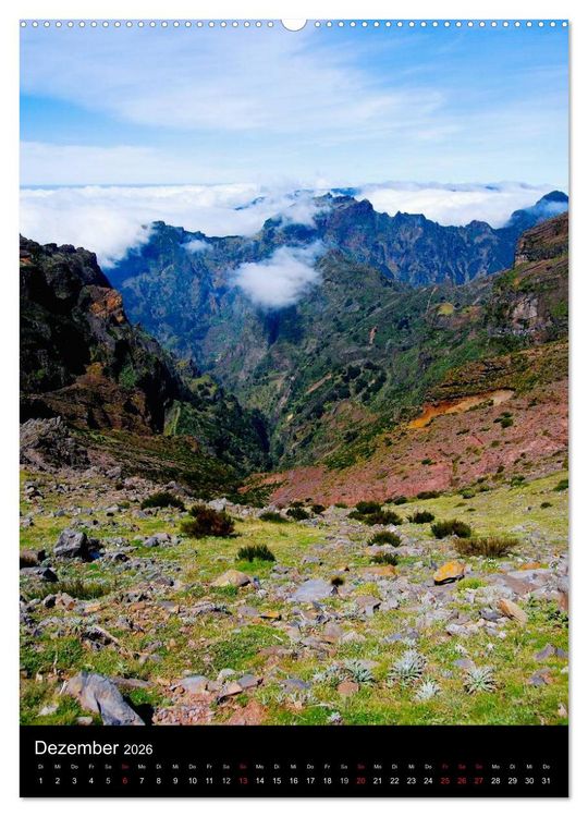 Produktbild: MADEIRA (hochwertiger Premium Wandkalender 2026 DIN A2 hoch), Kunstdruck in Hochglanz