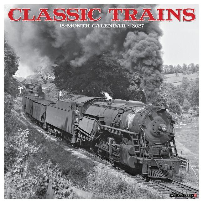 Produktbild: Classic Trains 2027 12 X 12 Wall Calendar