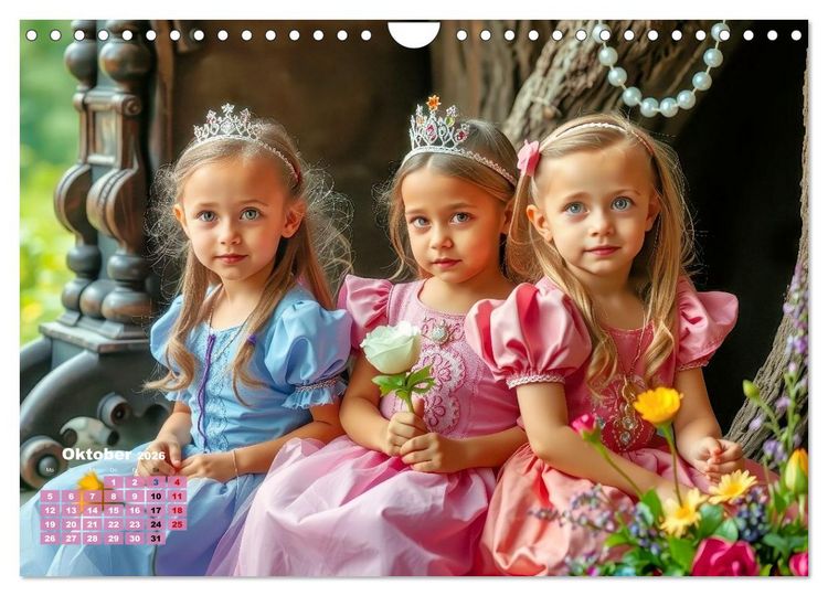 Produktbild: Kleine K&ouml;nigst&ouml;chter (Wandkalender 2026 DIN A4 quer), CALVENDO Monatskalender