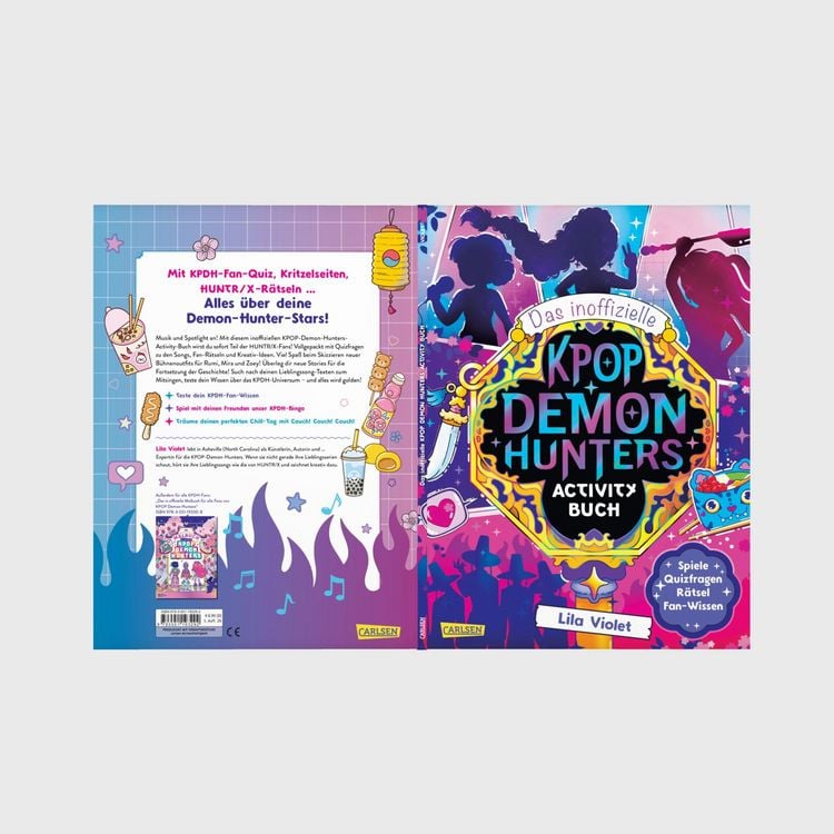 Produktbild: Das inoffizielle K-POP DEMON HUNTERS Activity Buch
