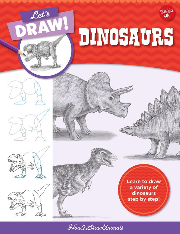 Produktbild: Let's Draw Dinosaurs