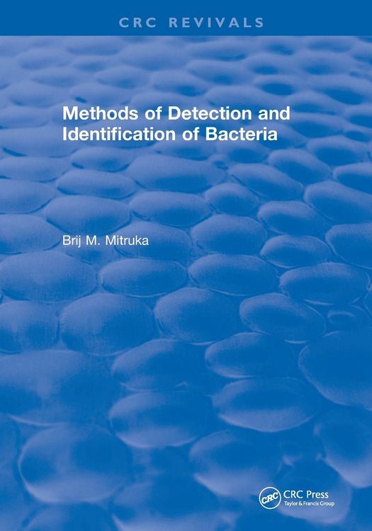 Produktbild: Methods of Detection and Identification of Bacteria (1977)