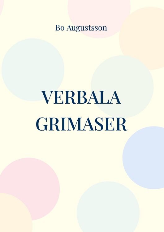 Produktbild: Verbala grimaser