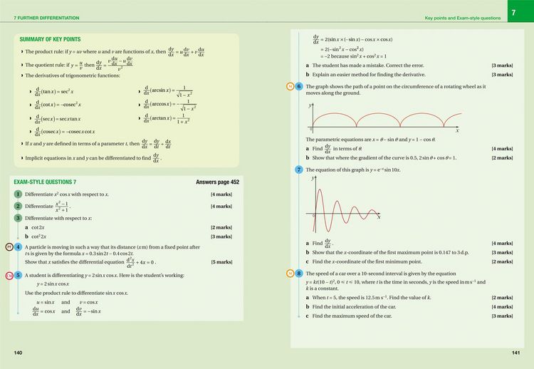 Produktbild: Collins Edexcel A-Level Mathematics - Edexcel A-Level Mathematics Student Book Year 2