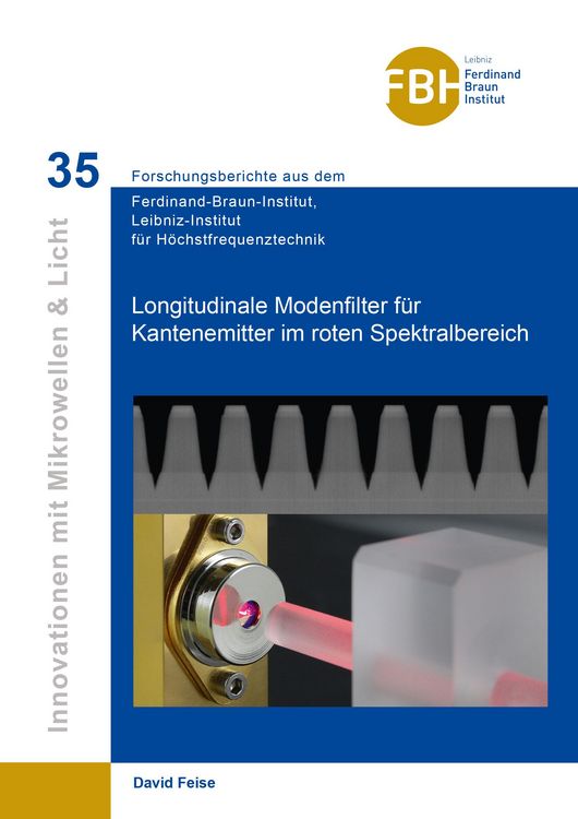 Produktbild: Longitudinale Modenfilter f&uuml;r Kantenemitter im roten Spektralbereich