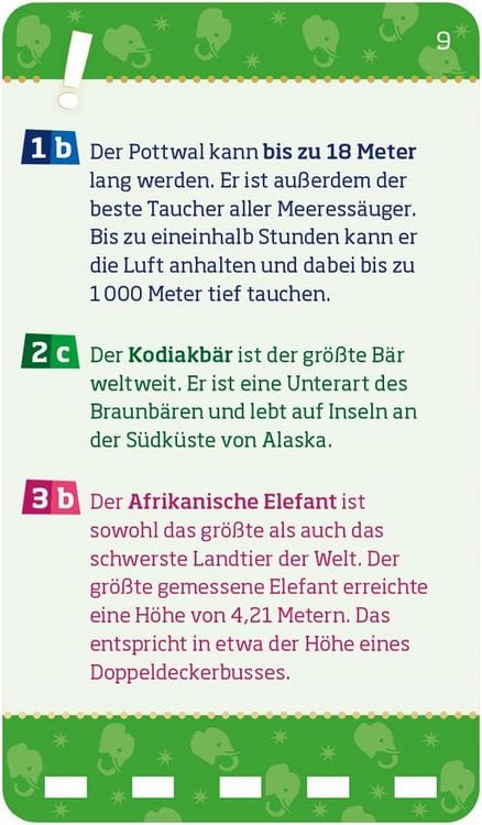 Produktbild: WAS IST WAS Quiz Rekorde der Tierwelt
