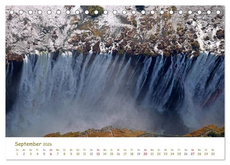 Produktbild: VICTORIAF&Auml;LLE Wunder der Natur (Tischkalender 2026 DIN A5 quer), CALVENDO Monatskalender