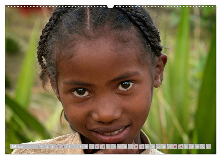Produktbild: Kinderaugen aus Afrika (hochwertiger Premium Wandkalender 2026 DIN A2 quer), Kunstdruck in Hochglanz