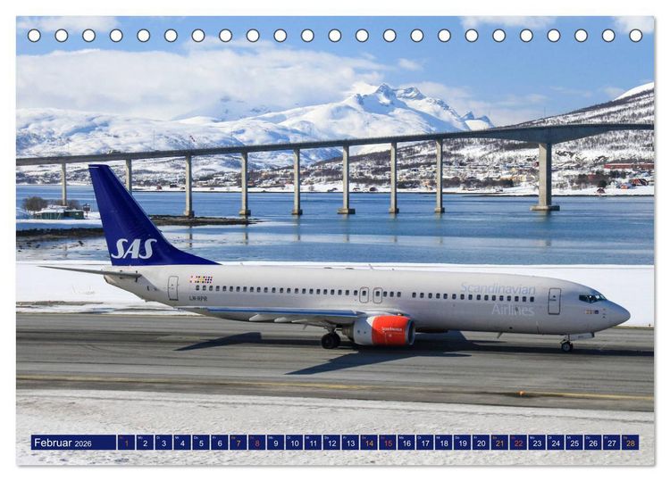Produktbild: Faszination Fliegerei (Tischkalender 2026 DIN A5 quer), CALVENDO Monatskalender