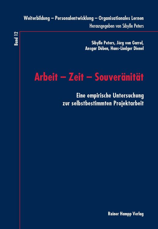 Produktbild: Arbeit - Zeit - Souver&auml;nit&auml;t