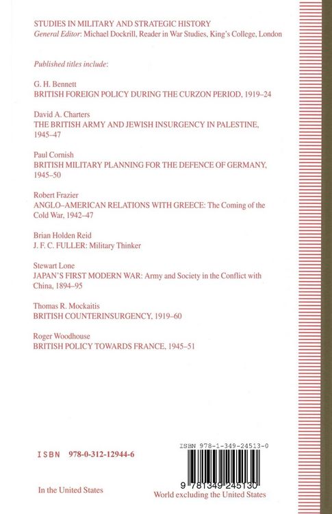 Produktbild: Anglo-French Relations and Strategy on the Western Front, 1914&ndash;18