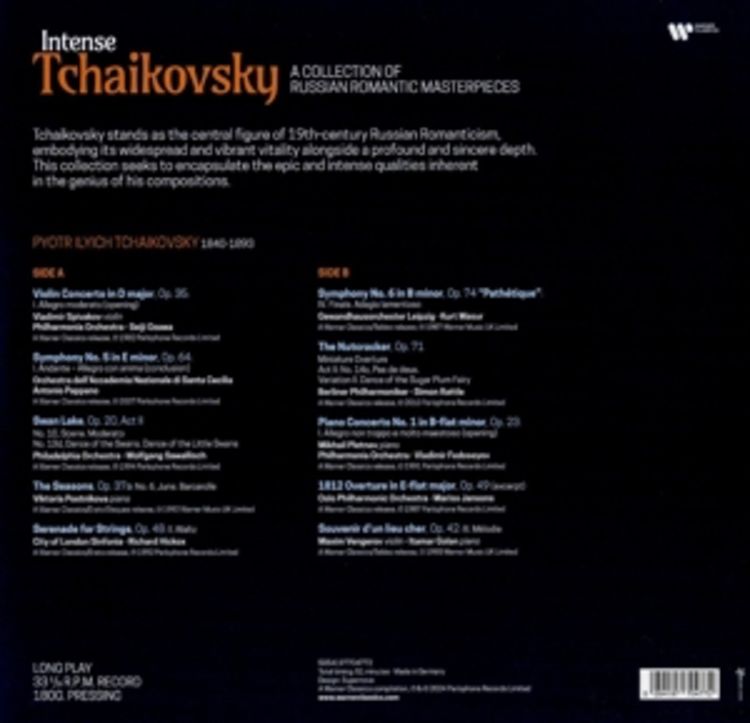 Intense Tchaikovsky (Best of,LP)
