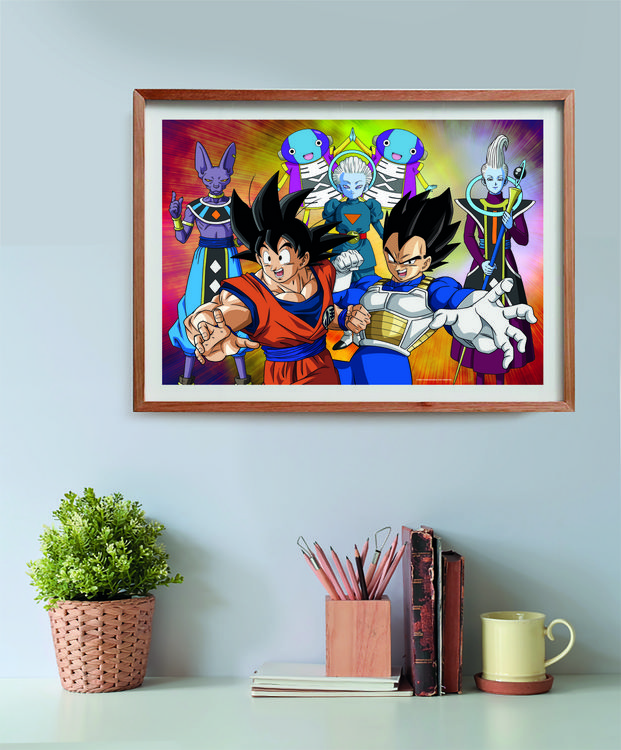 Produktbild: Puzzle Dragon Ball Anim&eacute; Collection Premium 49x36cm 500 Teile Geschenk-Box