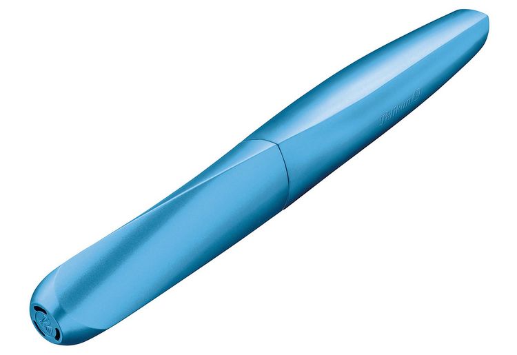 Produktbild: Pelikan F&uuml;ller Twist Frosted Blue Feder M, Rechts- und Linksh&auml;nder