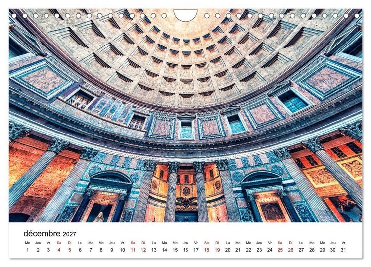 Produktbild: Rome, La Cit&eacute; &Eacute;ternelle (Calendrier mural 2027 DIN A4 vertical), CALVENDO calendrier mensuel