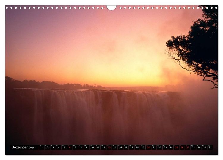 Produktbild: Victoria Wasserf&auml;lle (Wandkalender 2026 DIN A3 quer), CALVENDO Monatskalender