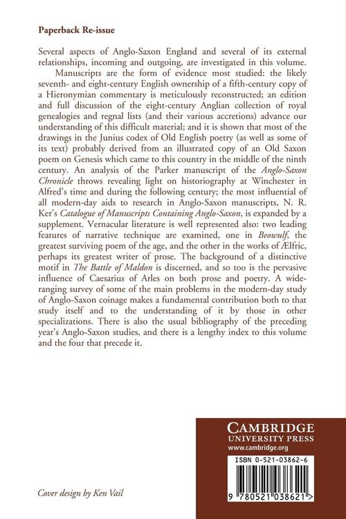 Produktbild: Anglo-Saxon England