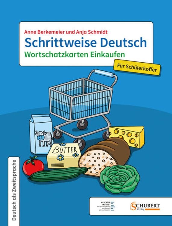 Produktbild: Schrittweise Deutsch / Wortschatzkarten Einkaufen f&uuml;r Sch&uuml;lerkoffer