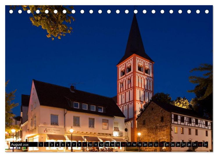 Produktbild: Zauberhaftes SIEGBURG (Tischkalender 2026 DIN A5 quer), CALVENDO Monatskalender
