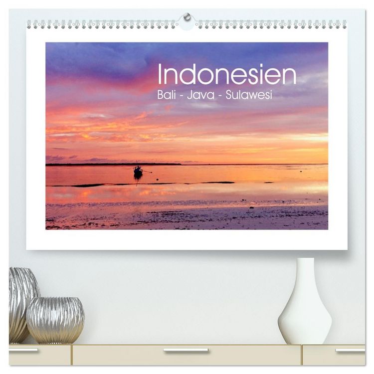 Produktbild: Indonesien. Bali - Java - Sulawesi (hochwertiger Premium Wandkalender 2026 DIN A2 quer), Kunstdruck in Hochglanz