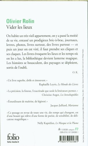 Produktbild: Vider les lieux