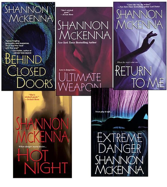 Produktbild: Shannon McKenna Bundle: Ultimate Weapon, Extreme Danger, Behind Closed Doors, Hot Night, & Return to Me