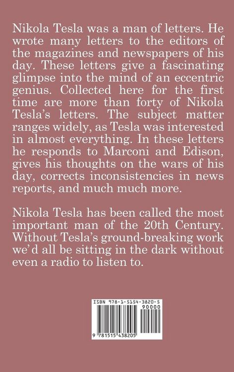 Produktbild: Very Truly Yours, Nikola Tesla