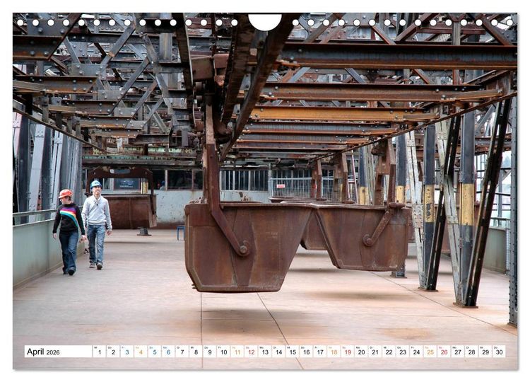 Produktbild: V&ouml;lklinger H&uuml;tte Welterbe seit 1994 (Wandkalender 2026 DIN A4 quer), CALVENDO Monatskalender