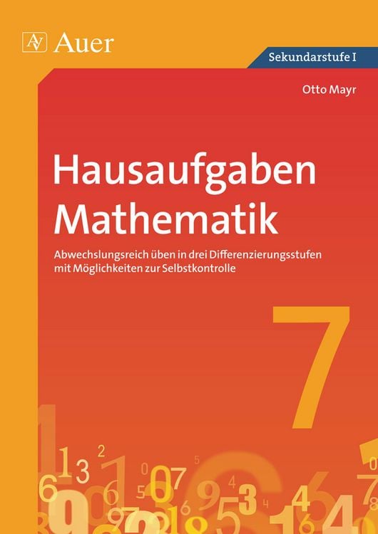 Produktbild: Hausaufgaben Mathematik Klasse 7
