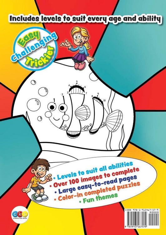 Produktbild: Fun Dot To Dot For Kids Ages 4-8